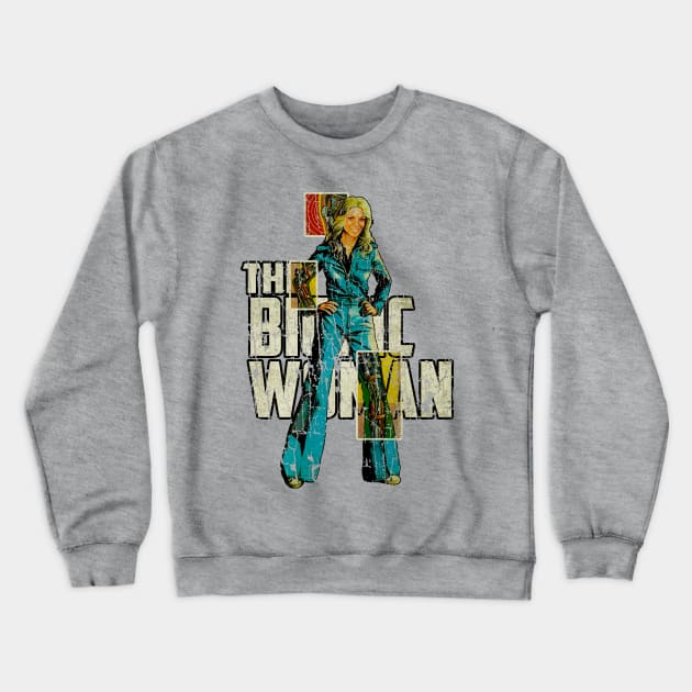 The Bionic Woman // 70s Vintage Crewneck Sweatshirt by Niko Neon